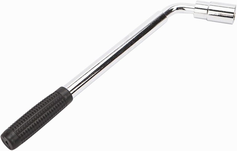 VIATOOLS 20" Universal Extended Lug Wrench 4 Way Heavy Duty Tire wrench Standard Sockets 17mm 19mm 21mm 23mm for Cross Wheel Wrench - Image 4